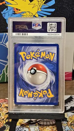 1999 Pokemon Spanish 1st Edition Base Set Poliwrath Holo #13 PSA 8 - Image 2