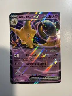 Pokemon 151 Alakazam Ex 65/165 Pokemon TCG Double Rare Holo Scarlet & Violet NM - Image 2