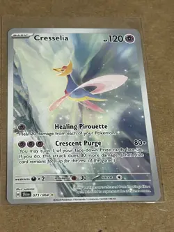 Pokemon TCG Cresselia 071/064 Sv: Shrouded Fable Holo NM - Image 1