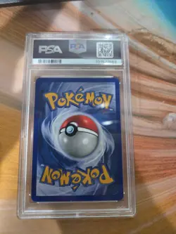 2002 Pokemon Expedition #18 Meganium Holo PSA 8 - Image 2