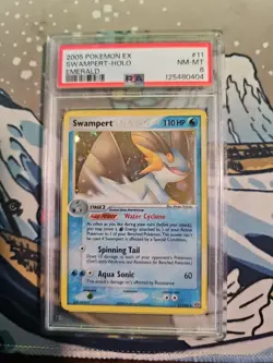 Pokemon TCG Swampert EX Emerald 11/106 Holo Holo Rare Psa 8 - Image 1
