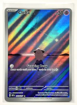 CLEFFA 202/197 Obsidian Flames Scarlet & Violet Full Art Pokemon TCG Near Mint - Image 1