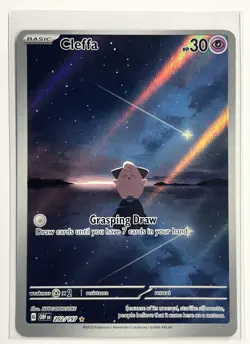 CLEFFA 202/197 Obsidian Flames Scarlet & Violet Full Art Pokemon TCG Near Mint - Image 2