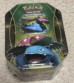Pokemon TCG Venusaur EX Tin (2016) - Factory Sealed - XY - - Image 1