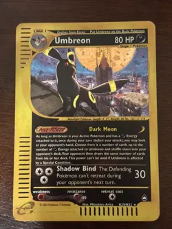 Pokemon Umbreon Aquapolis Holo Rare #H29 Near Mint NM - Image 1