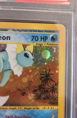 Pokemon Vaporeon 2003 Skyridge Holo #H31 PSA 8 🔮Beautiful Orb🔮 🔥New Cert🔥 - Image 2