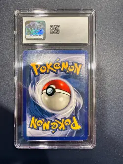 CGC 8 Hitmonchan 007/102 Base Set Holo Pokemon - Image 2