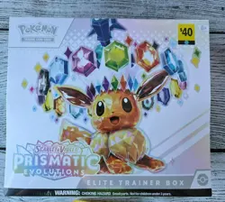 Pokemon Prismatic Evolutions ETB Elite Trainer Box Factory Sealed Dollar General - Image 1