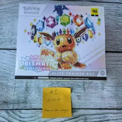 Pokemon Prismatic Evolutions ETB Elite Trainer Box Factory Sealed Dollar General - Image 2