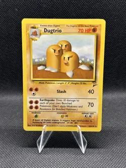 Pokemon TCG Dugtrio Base Set 23/130 Regular Unlimited Rare - Image 1