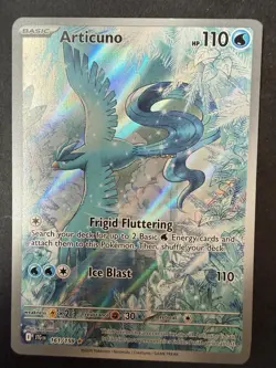 Pokemon Articuno Illustration 161/159 Journey Together IR Mint Condition - Image 1