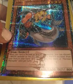Yu-Gi-Oh Mermail Abysspike (Quarter Century Secret Rare) RA04-EN012 NM/MINT - Image 3