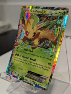 Pokemon Leafeon EX Holo Ultra Rare Card 10/83 XY Generations TCG - Image 3