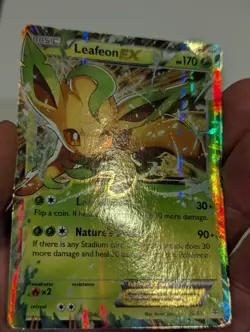 Pokemon Leafeon EX Holo Ultra Rare Card 10/83 XY Generations TCG - Image 4