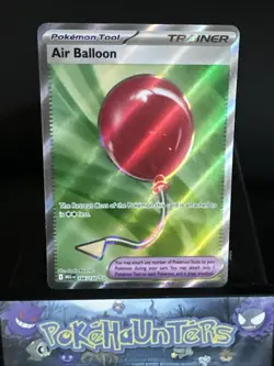 Pokemon Card Air Balloon 166/132 Mega Evolutions Full Art Near Mint - Image 1