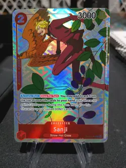 Sanji (Gift Collection 2023) OP01-013 One Piece Promotion Card LP Foil - Image 1