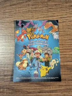 1999 Pokemon TV Animation Card TV Checklist Topps - Image 1