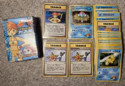 Pokemon Card Game Japanese Gym Theme Deck - Misty (Kasumi) Vintage w/ Box - Image 1