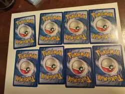 Lot of 8 Pokemon cards 1995 and up Nice condition w/ 1st edition Charmelon - Image 4