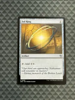 MTG Sol Ring #0056 Uncommon Commander: Aetherdrift (DRC) - Image 1