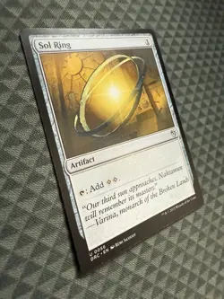 MTG Sol Ring #0056 Uncommon Commander: Aetherdrift (DRC) - Image 2