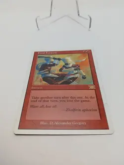 Final Fortune LP-MP 6th Edition VI Mtg Magic the gathering Rare See Pics - Image 4