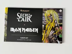 MTG Secret Lair X Iron Maiden Album Art - FOIL - BRAND NEW SEALED - Image 1