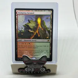 2025 MAGIC THE GATHERING EOE EN #0258 STOMPING GROUND RARE Near Mint - Image 1