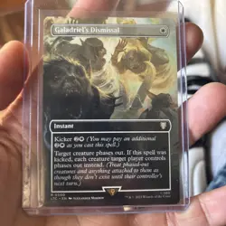 Galadriel’s Dismissal - Borderless - MTG LOTR - Image 1