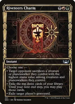 Riveteers Charm - Showcase - NM MTG SNC - Streets of New Capenna 331 - Image 1