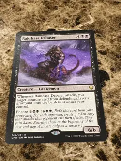 RAKSHASA DEBASER Magic MTG Commander Legends - Image 1