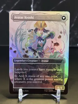 The Legend of Kyoshi MINT Borderless 358 Avatar TLA MTG Mythic Saga Unplayed NM - Image 2