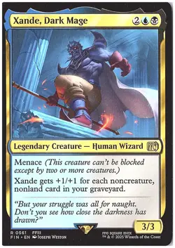 Xande, Dark Mage FINAL FANTASY #561 Rare - Image 1
