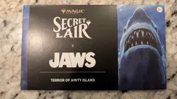 MTG Secret Lair X Jaws Terror Of Amity Island Sealed Non Foil - Image 1