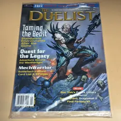 MTG The Duelist The Official Deckmaster Magazine #21 1998 Sealed With Card Rare - Image 1