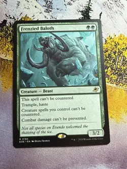 Frenzied Baloth 183 Edge of Eternities Magic the Gathering Final Fantasy - Image 1