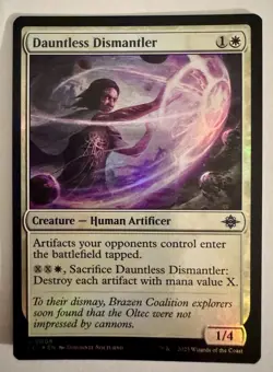 MTG-Dauntless Dismantler The Lost Caverns of Ixalan(NM-FOIL)#8 - Image 1