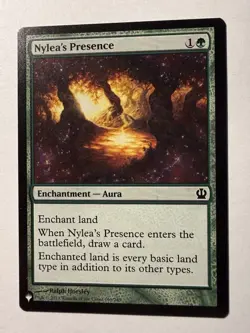 Nylea's Presence C The List Reprints 169/249 NM - Image 1