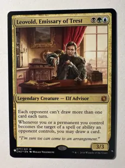 Leovold, Emissary of Trest 1x MtG Mystery Booster The List Reprints MB1 - Image 1