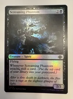 MTG-Screaming Phantom The Lost Caverns of Ixalan(NM-FOIL)#118 - Image 1
