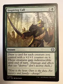 Inspiring Call NM MTG The Lost Caverns of Ixalan LCI LCC Magic - Image 1