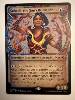 Showcase SAHEELI, THE SUN'S BRILLIANCE mtg NM-M Lost Caverns of Ixalan 1 Mythic - Image 1