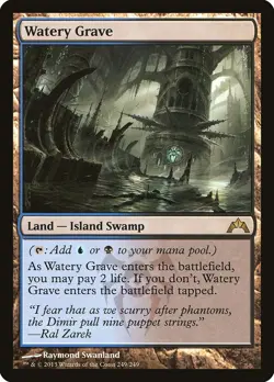 **1x Watery Grave x1** Gatecrash GTC NM - Image 1
