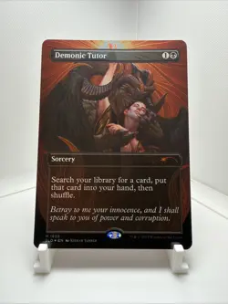 Demonic Tutor (Rainbow Foil) Secret Lair Drop Foil - Image 1