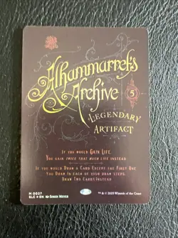 MTG Alhammarret's Archive FOIL 0027 SLC - Image 1