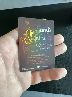 MTG Alhammarret's Archive FOIL 0027 SLC - Image 3