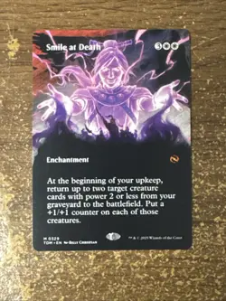 MTG *1x Smile at Death Borderless* (NM) Tarkir Dragonstorm Magic the Gathering - Image 1