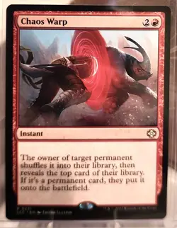 MtG - Chaos Warp - The Lost Caverns Of Ixalan NM - Image 1