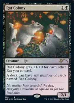 Rat Colony - Foil x1 - Secret Lair Drop Series - NM-Mint, English - Secret Lair - Image 1