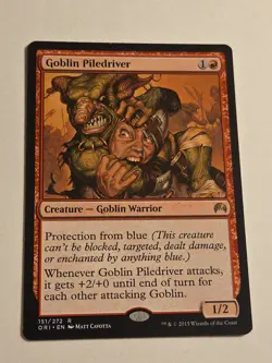 Goblin Piledriver X1 ORI MTG Magic Origins - Image 1